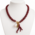 Collar cornicelo rojo