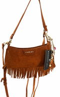 Bolsa Madden Girl Boho Flecos Camel Crossbody