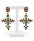 Aretes Cruz Coloridos