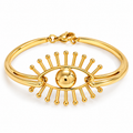 Pulsera Dorada Ojo