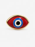 Anillo Ojo Turco Rojo