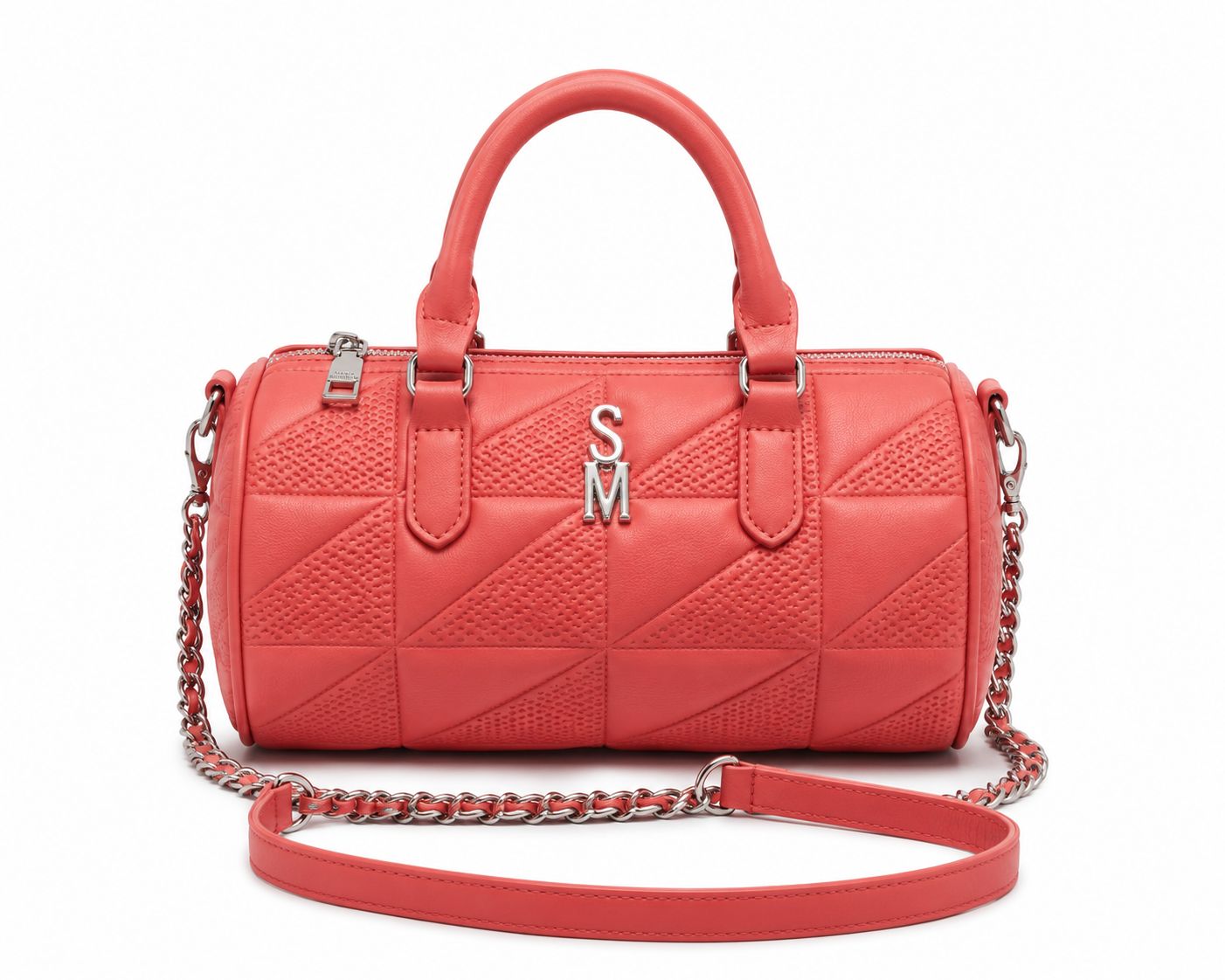 Bolsa Mini Cilindro Color Coral