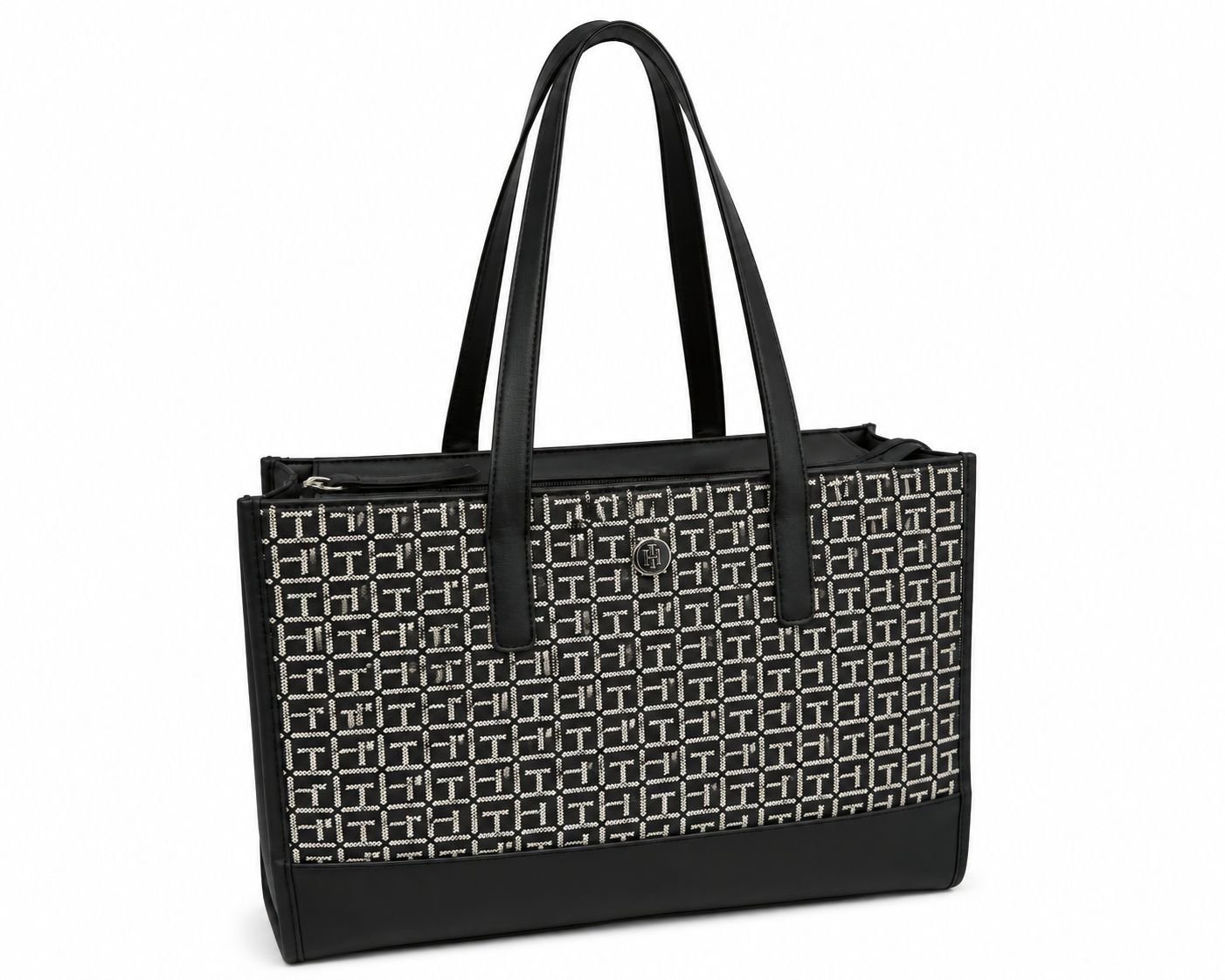 Bolsa Tote Tommy Hilfiger Negra