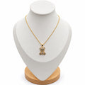 Collar Oso dorado