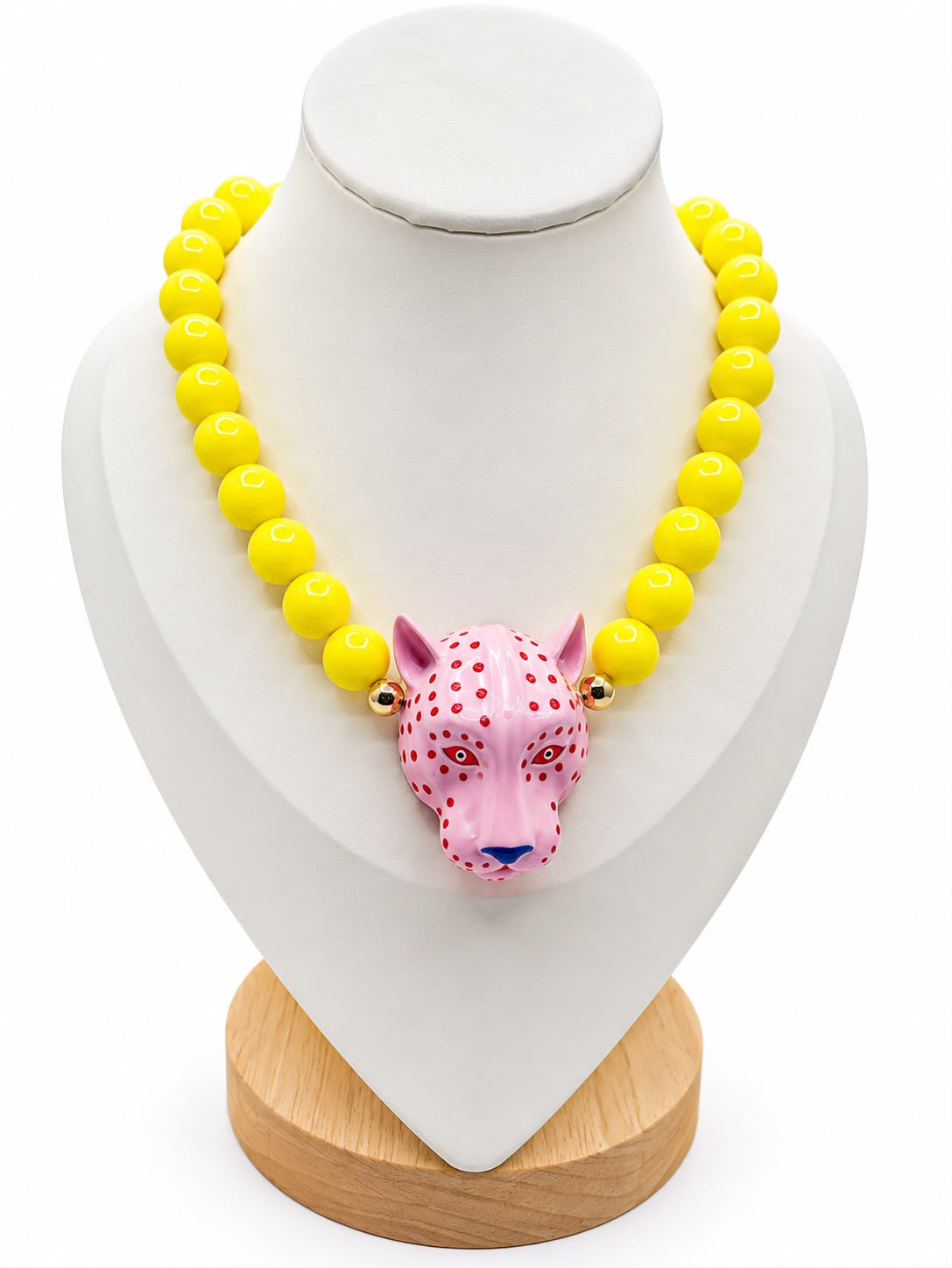 Collar jaguar Rosa
