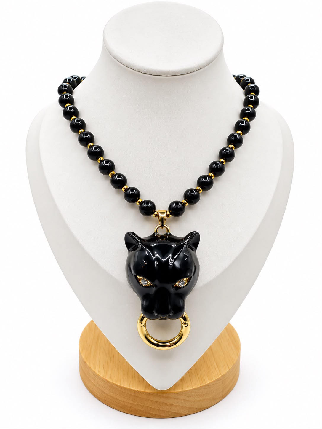 Collar Jaguar Negro