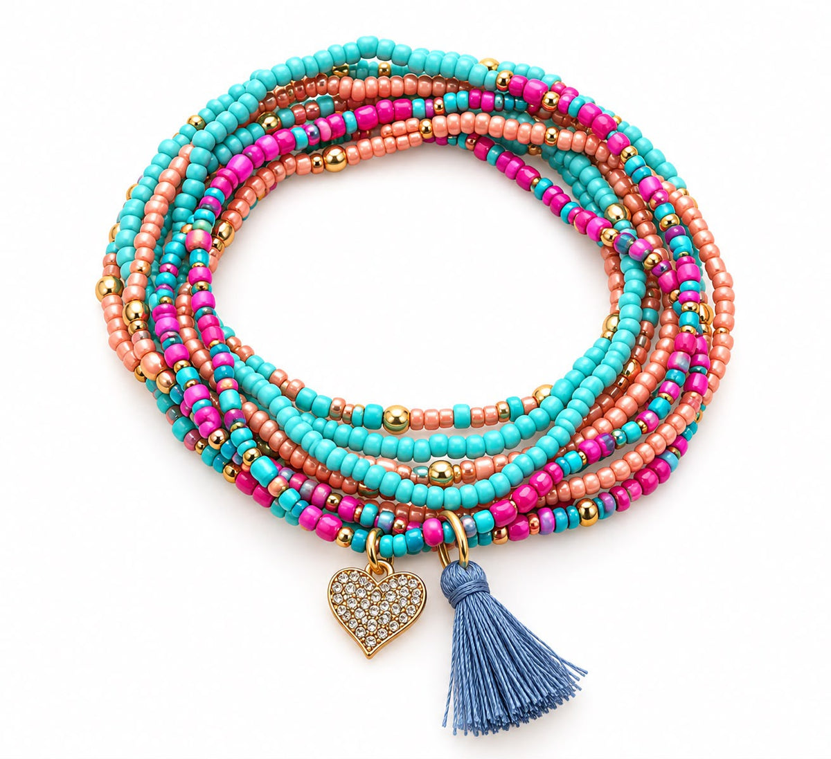 Pulsera bohemia colorida